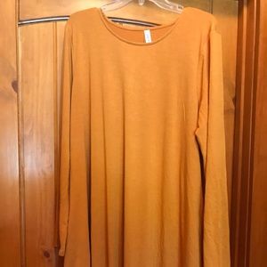 2xl Goldenrod Pocket Tunic